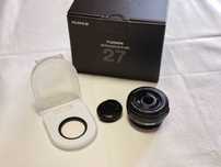 Fujifilm 27mm f/2.8 R WR + filtro