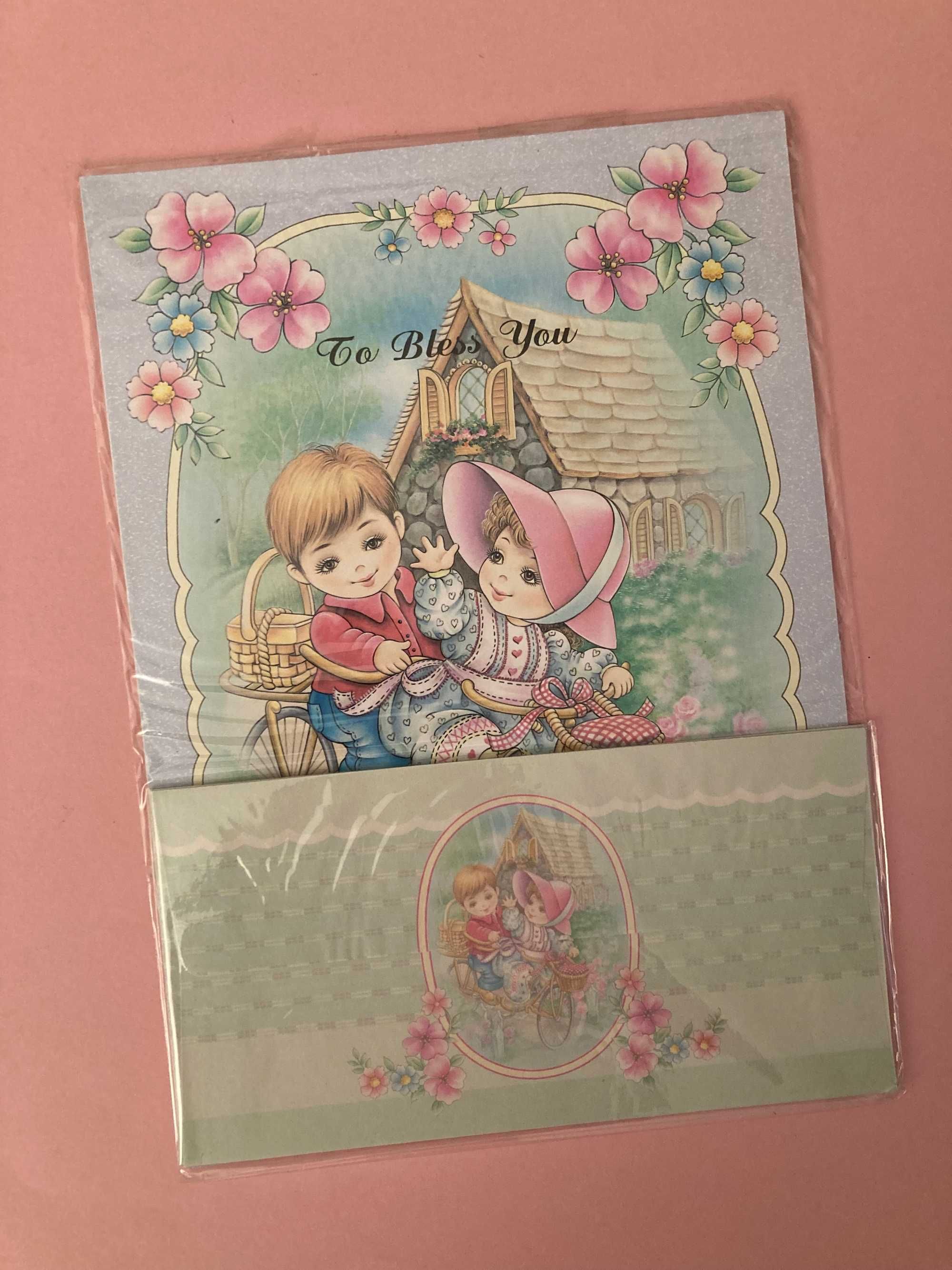 Conjuntos Papéis de Carta Perfumados muito bonitos Anos 80