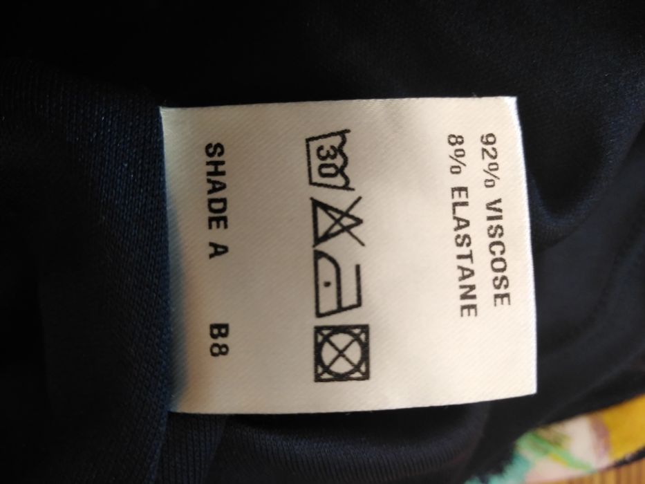 Spódnica kolorowa, 92% viscoza, rozmiar M