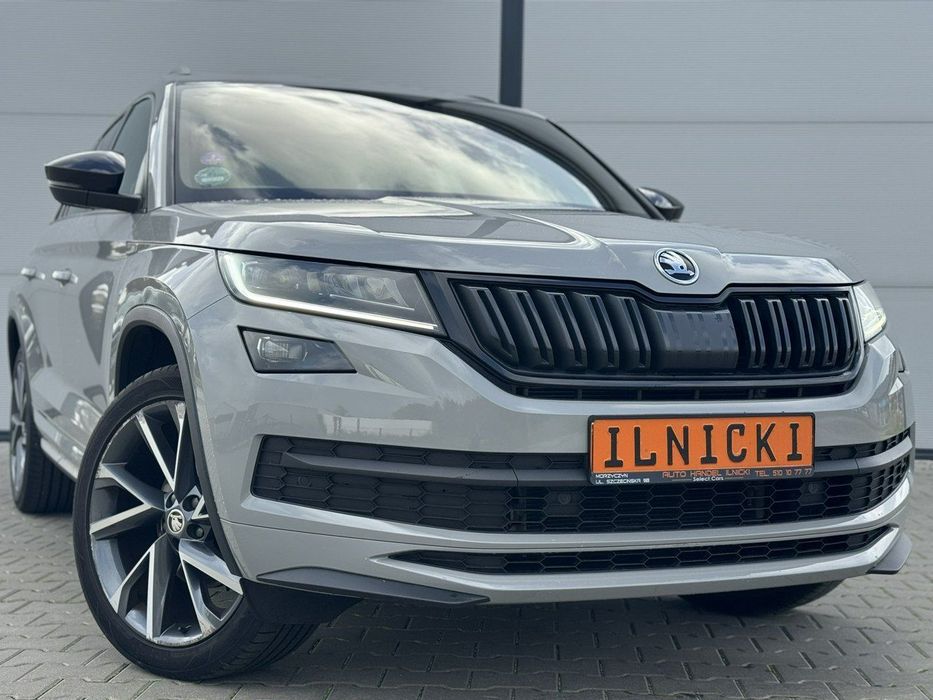 Skoda Kodiaq 1.5 TSI 150 PS Sport Line Alcantara Virtual FULL Led Ambiente Gwarancj