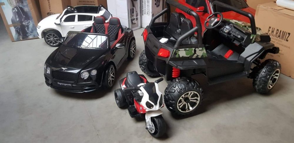 AUTO NA AKUMULATOR BUGGY 4x4 Dwuosobowe auto na akumulator GRATIS