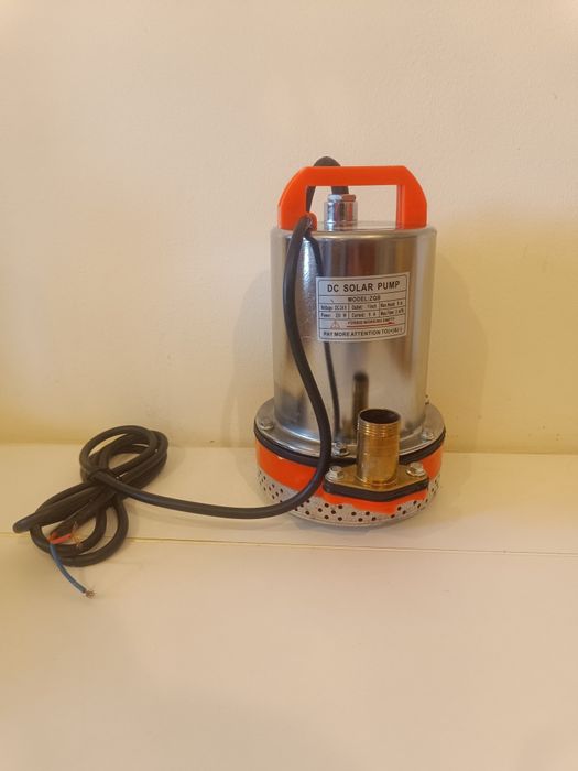 Pompa wodna zanurzeniowa do akumulatora 3000 l/h 180W 24V 2.1m nurek