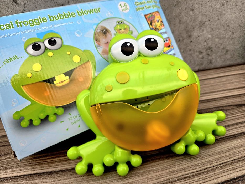 Wyprzedaż!! Żabka do robienia piany zabawka do kąpieli nowa