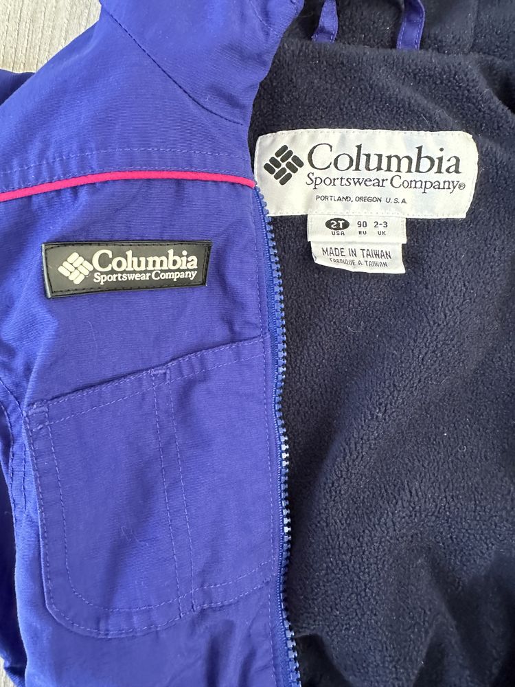 Kombinezon zimowy kurtka Columbia 2-3 lata