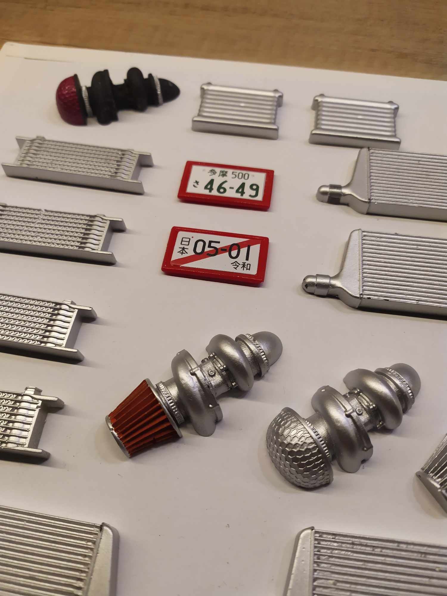 Chłodnica intercooler karoseria RC drift Sakura Yokomo MST Hpi