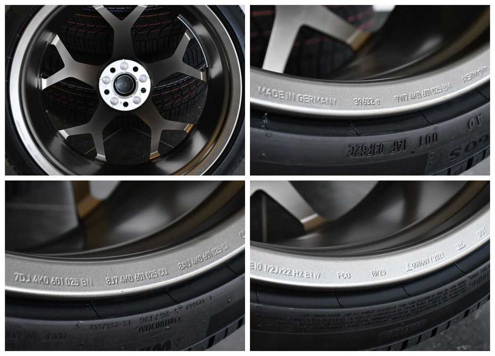Koła Felgi Audi RS6 RS7 C8 PERFORMANCE 22" Q7 SQ7 Continental Zima 25r