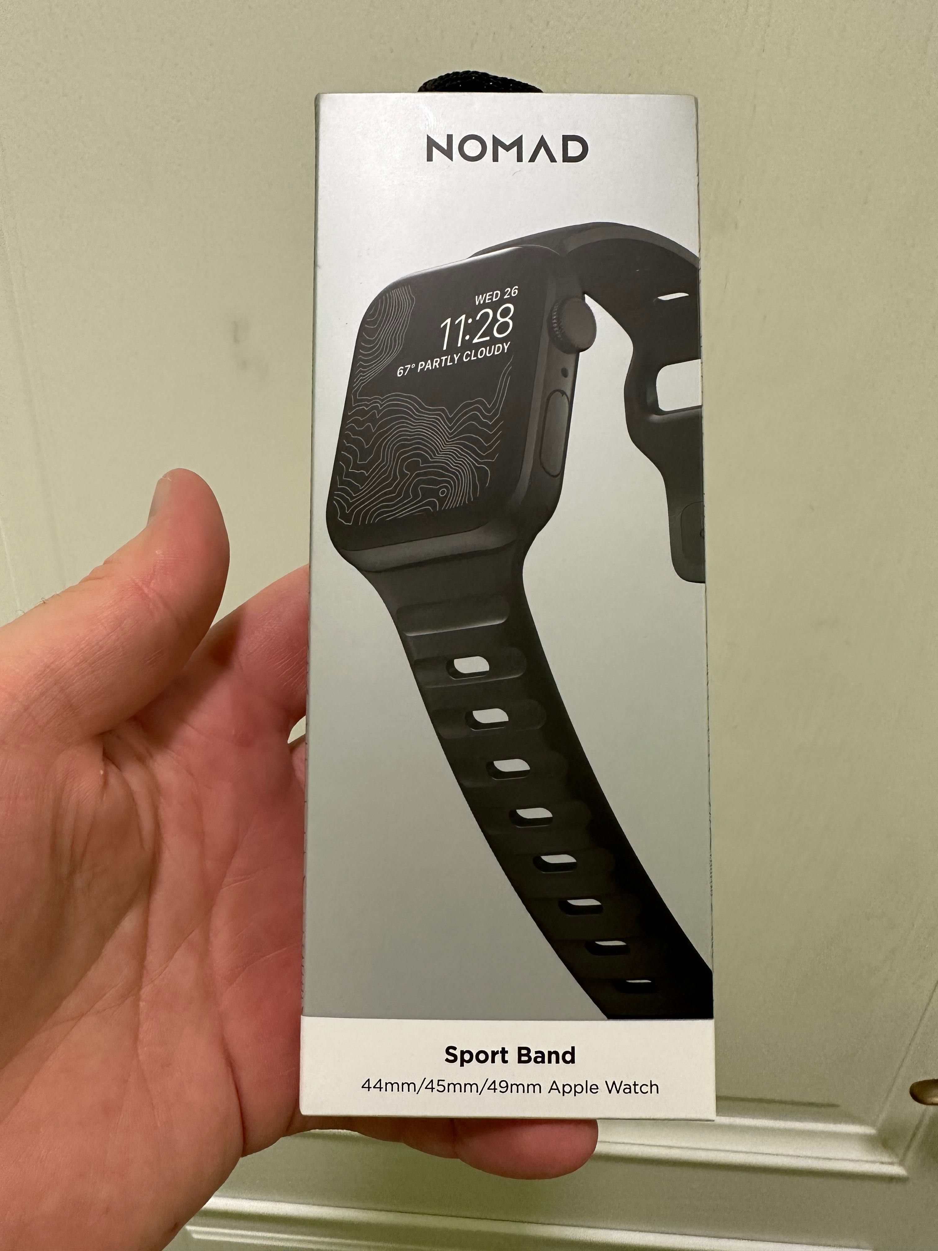 Ремінець,ремешок  Nomad Apple Watch 42,45,49 ultra NOMAD sport band