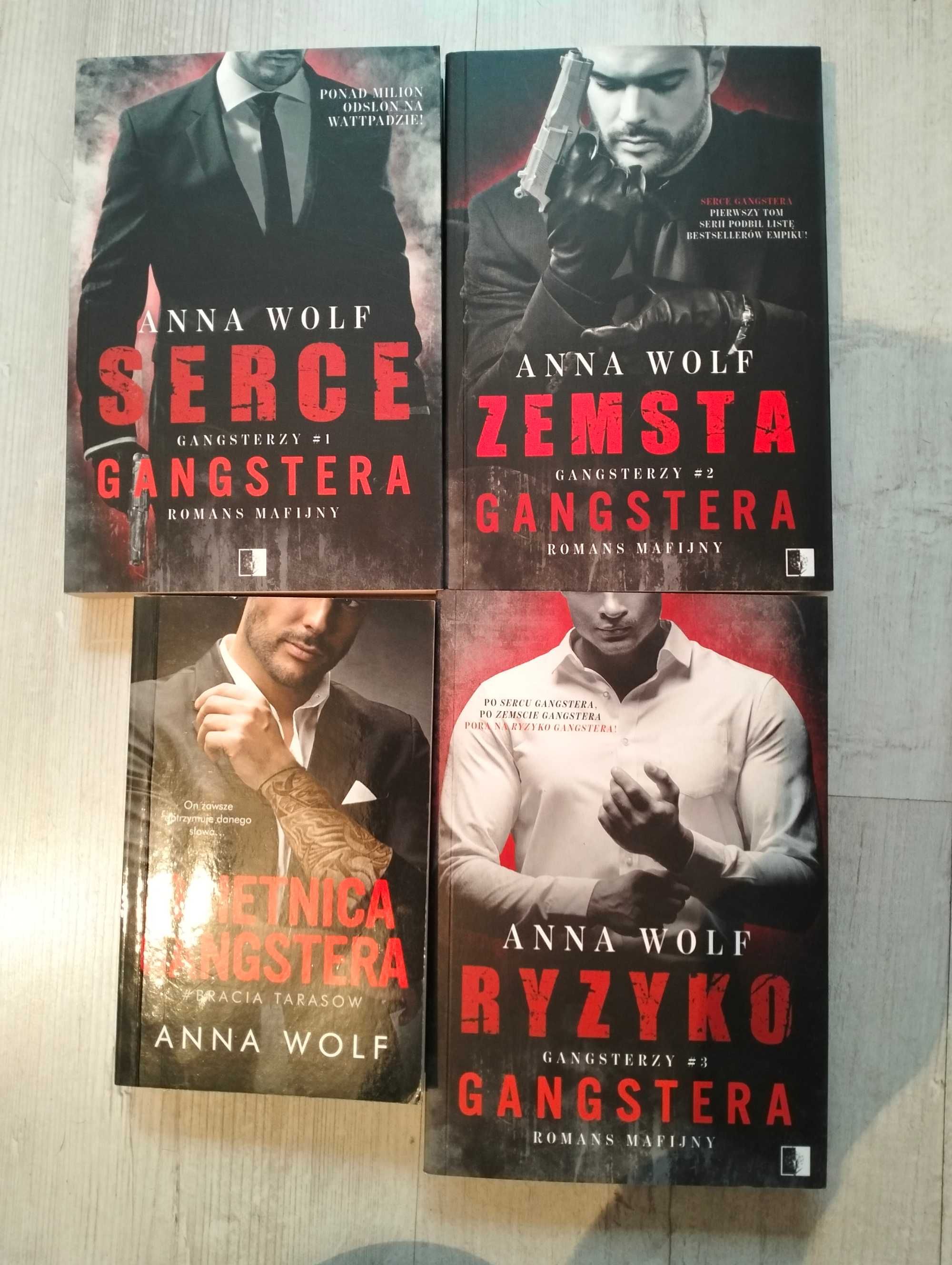 Książki romans, erotyk mafijny Anna Wolf