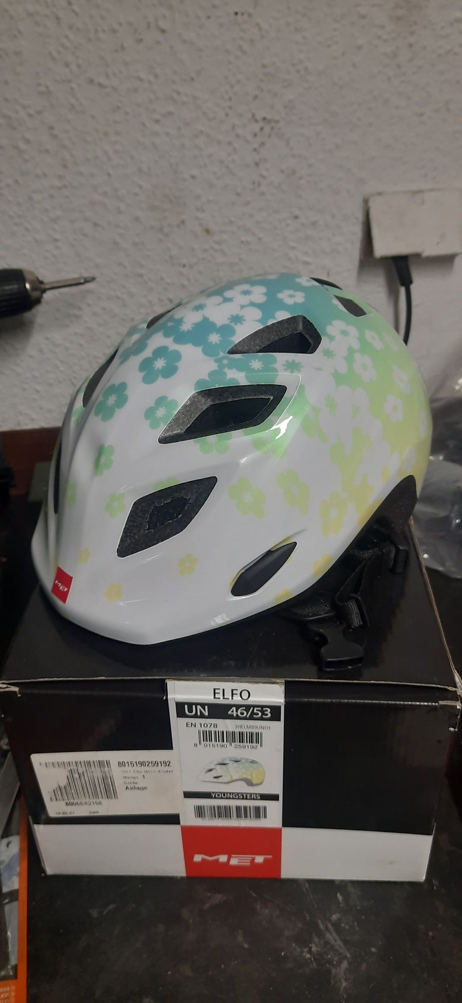 Kask rowerowy met elfo r. 46-53