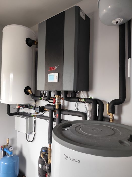 Pompa ciepła JBGHT produkt polski (montaż])