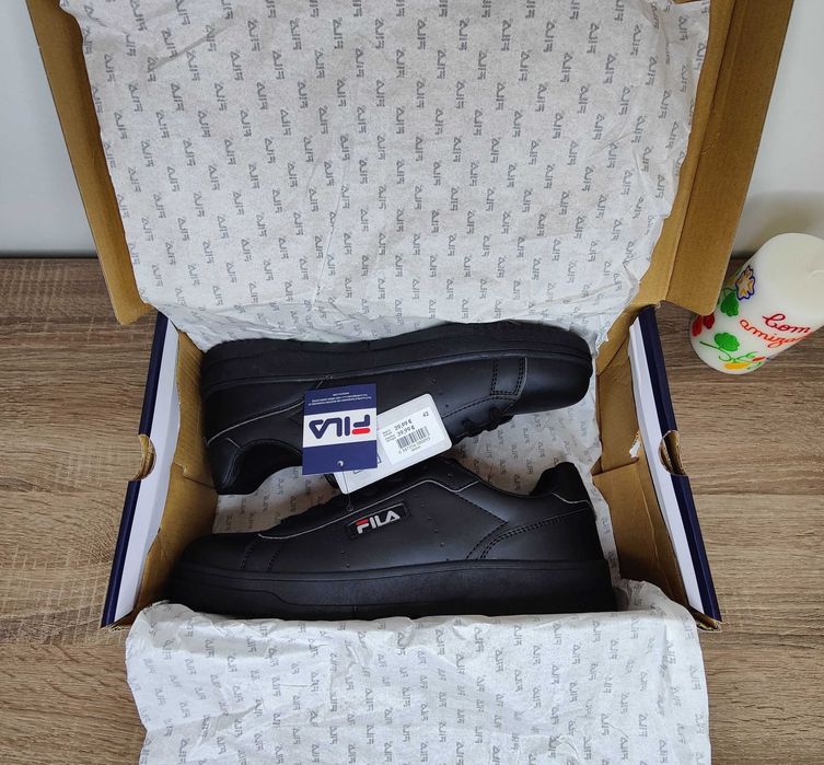 Sapatilhas Fila Clash Homem Preto (42)
