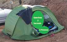 Tenda Quechua 2 seconds - 3 pessoas