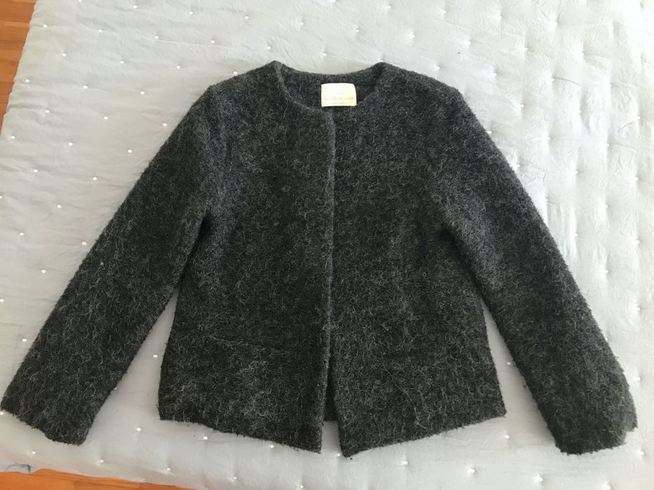 Casaco de fazenda lã menina Zara 11-12 anos