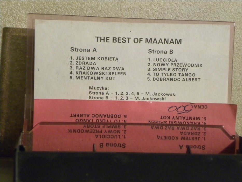 kaseta magnetofonowa Maanam – The Best Of Maanam