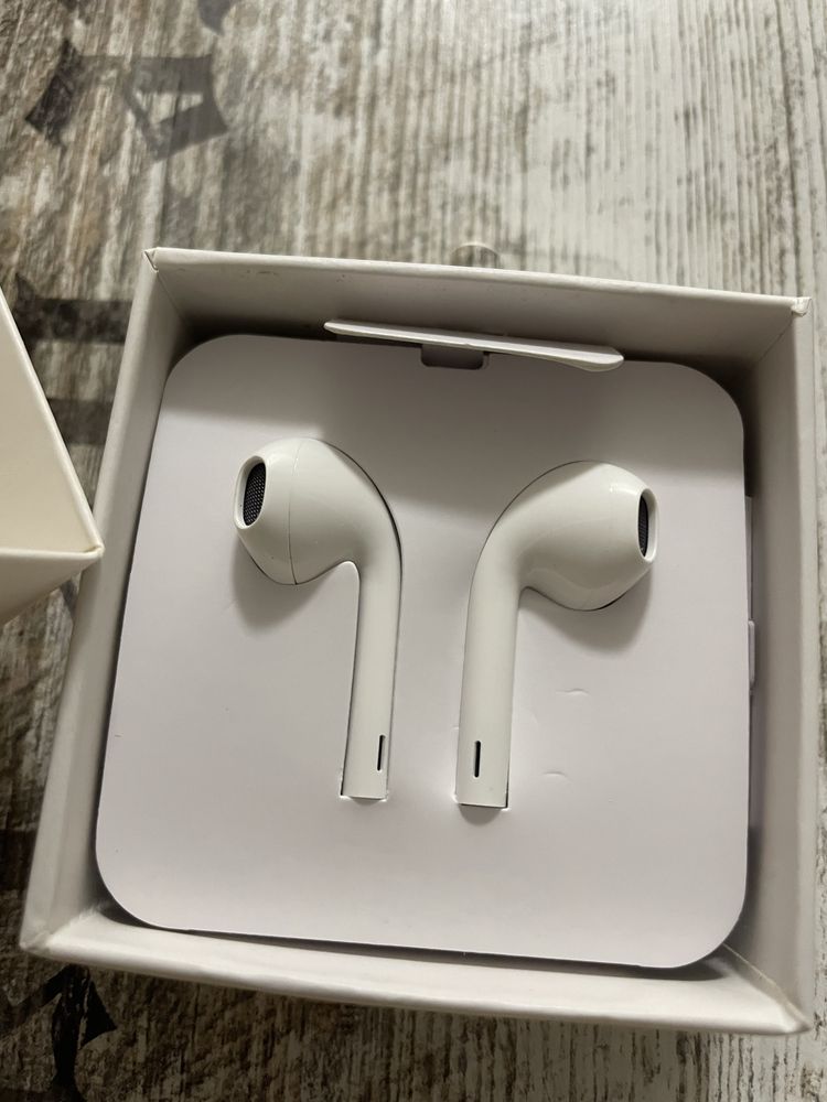 Наушники earpods lightning лайтнинг новые