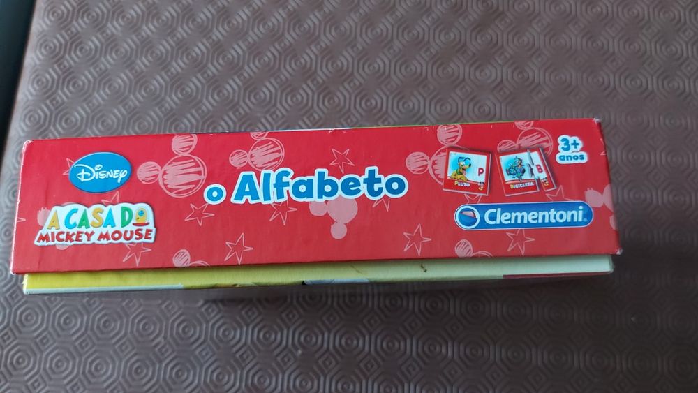 Jogo Mickey alfabeto