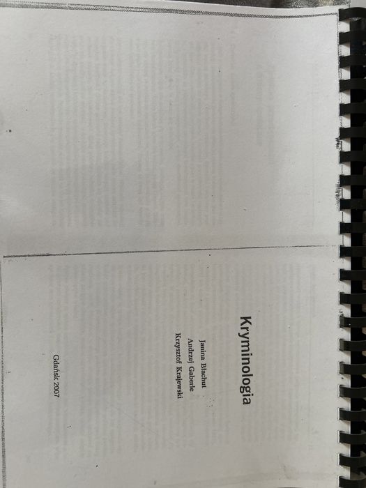 Kryminologia podręcznik