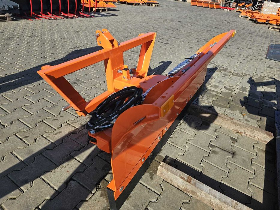 NOWE Pług prosty ze sprężynami na sprężynach pługi do śniegu kukurydzy