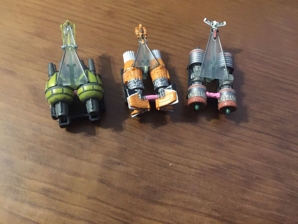 3 Pod Racers Star Wars 1998