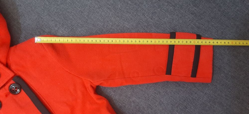 Кашемірове пальто для дівчинки 128 р.