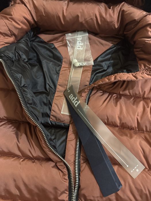 Зимові пальто куртки пух качки Add оригінал Італія 42/XS, 44/S