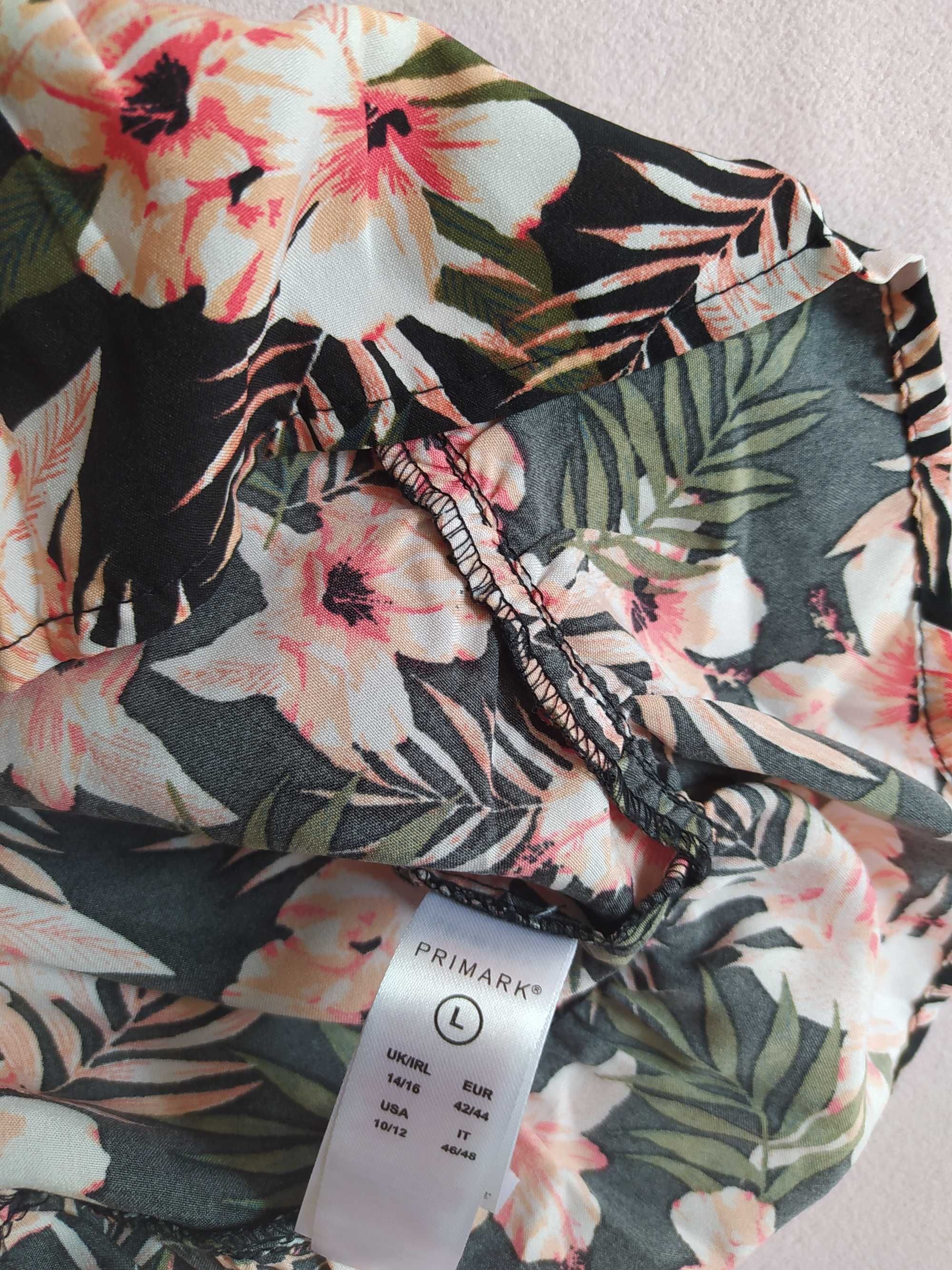 Kombinezon letni Primark XL kwiaty falbany
