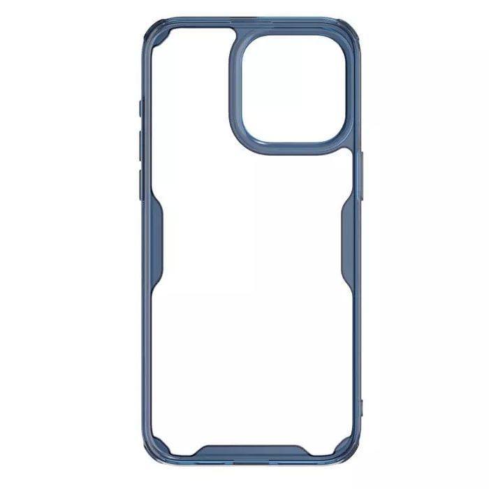 Etui Nillkin Nature Pro Tpu Do Iphone 15 Pro Przezroczysto-Niebieski