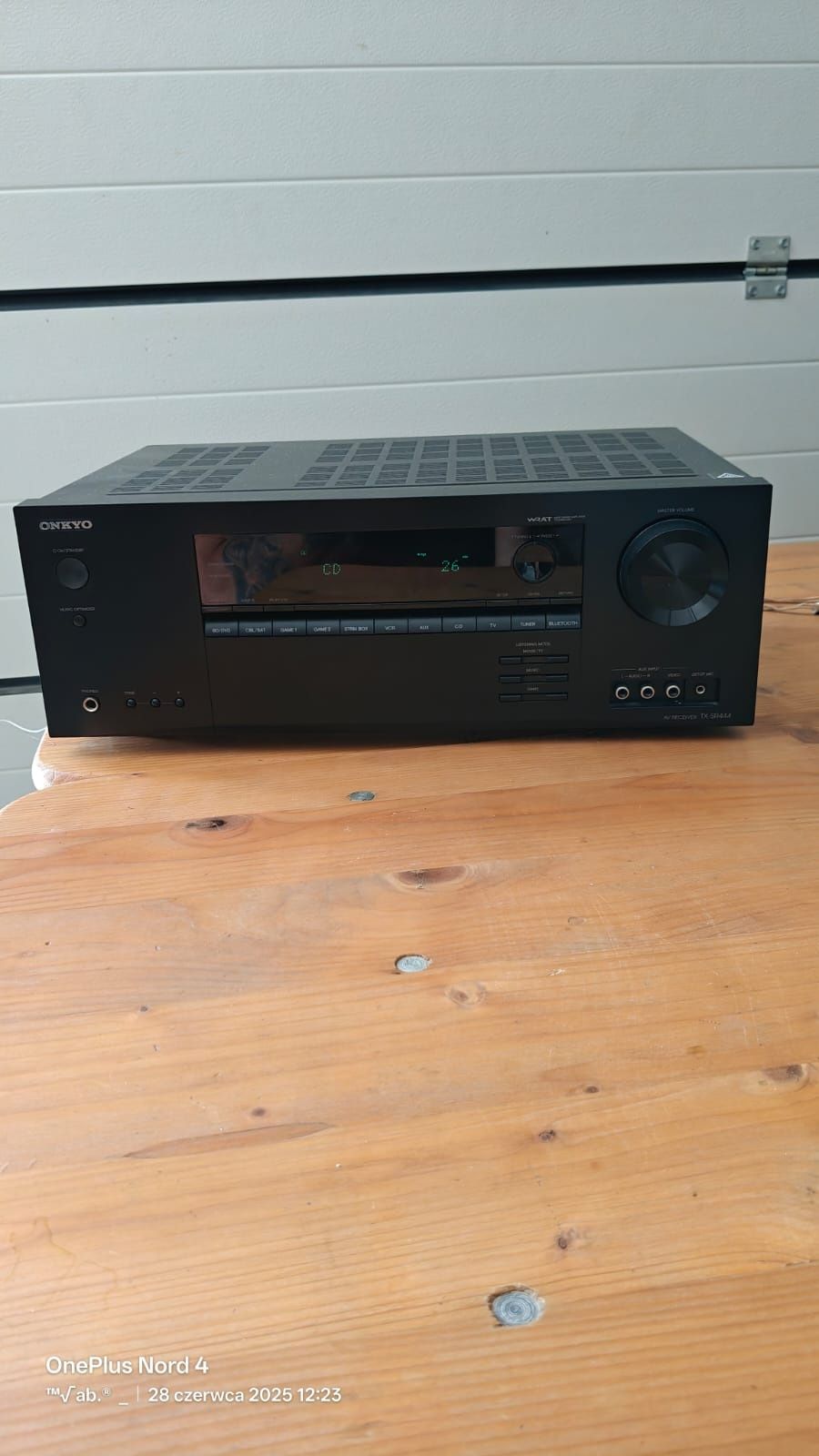 Amplituner Onkyo tx-sr444 Bluetooth wysoki model