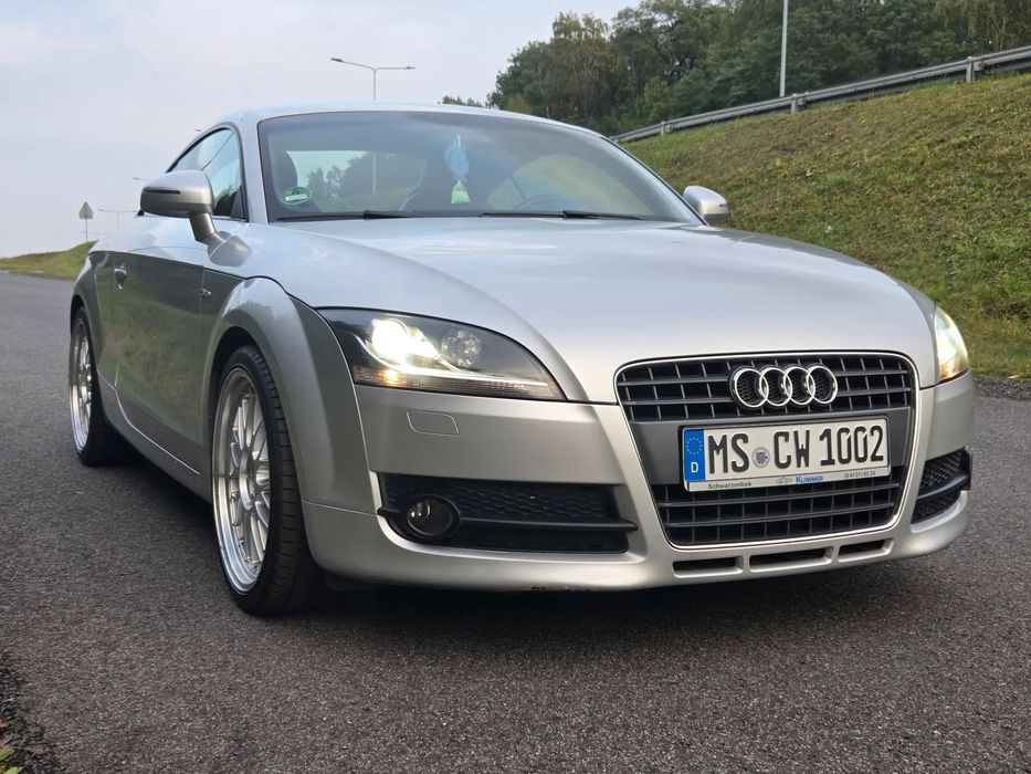 Audi TT Coupé 2,0 TFSI 200KM S-Line Klima Skóra Alu Bezwypadkowy z Niemiec po opł.