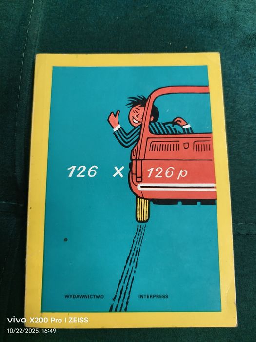 126 x 126 P książeczka satyryczna dla fanów malucha