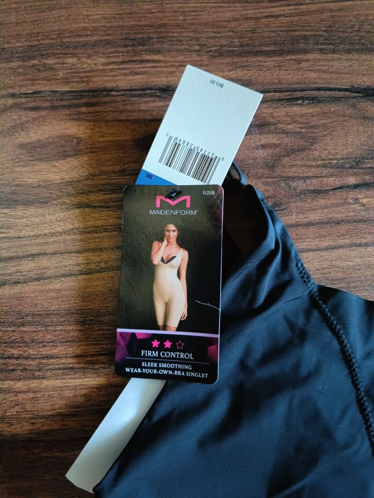 Nowe z metkami body wyszczuplające Maidenform XL z nogawkami