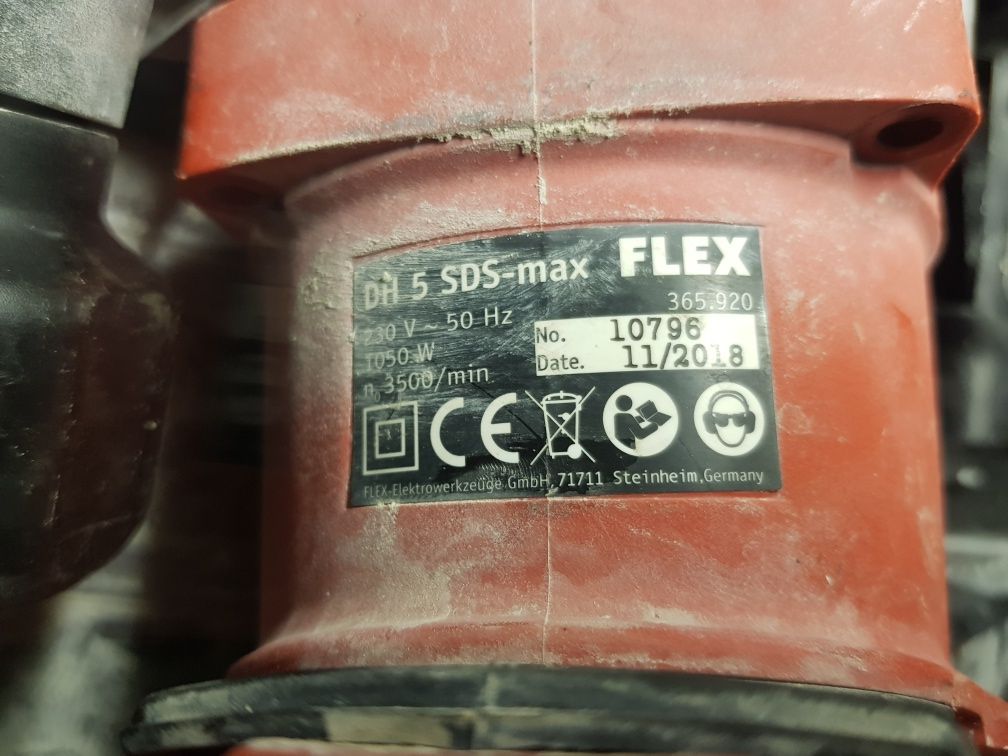 Flex DH 5 SDS-MAX Młot udarowy 6,7 J 1050 W 230 V