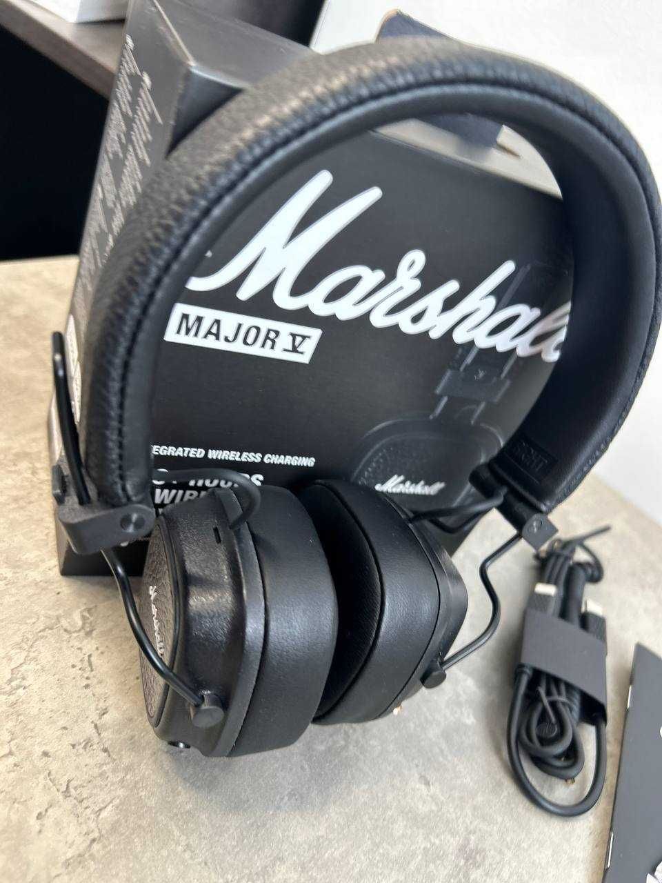 Акція! Бездротові Marshall Major 5 Black — До 100 годин роботи
