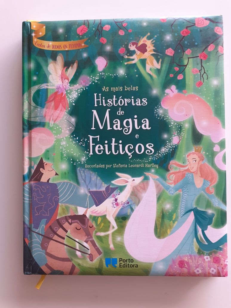 Livro infantil: histórias de magía e feitiços