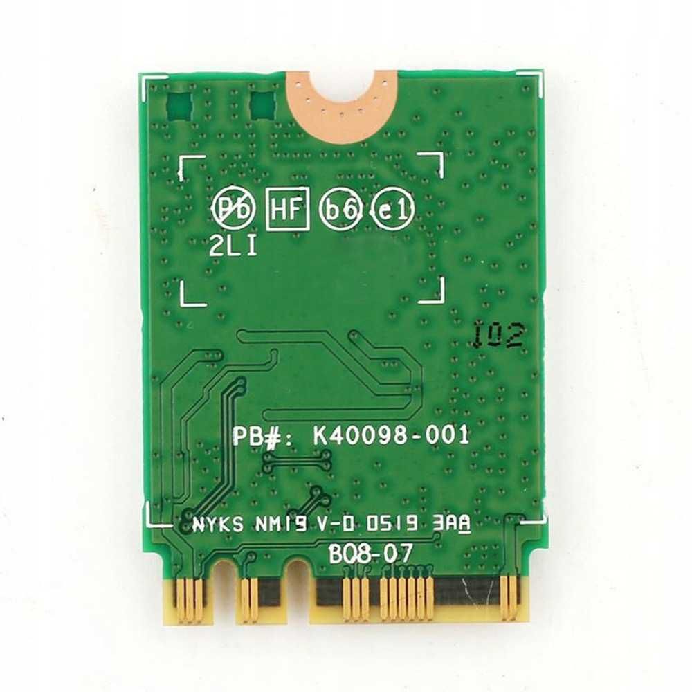 Intel AX200NGW Karta sieciowa WIFI wewętrzna M.2 2,4GHz 5GHz