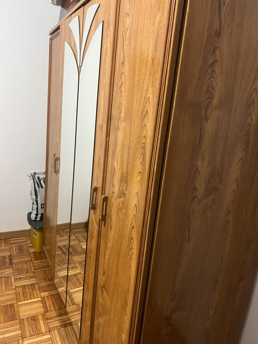 Quarto de casal com colchão