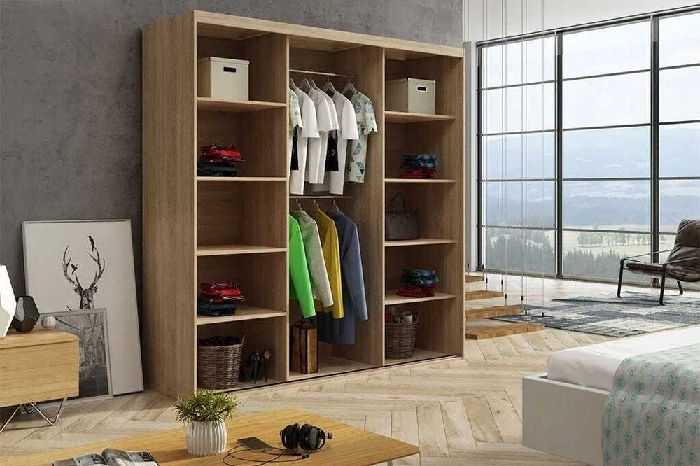 Szafa przesuwna RIO 180CM z lustrem! Promocja!