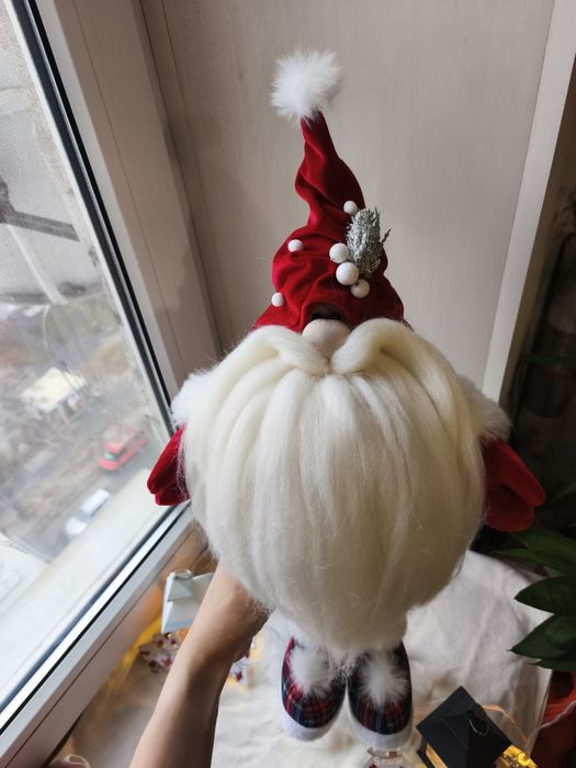Новогодний гном, Скандинавський гном, новорічний, на подарунок