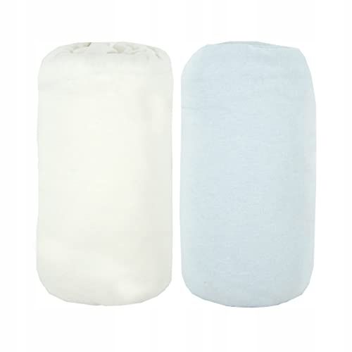 Prześcieradło bawełniane z gumką BabyCalin 70x140 cm 2 szt.