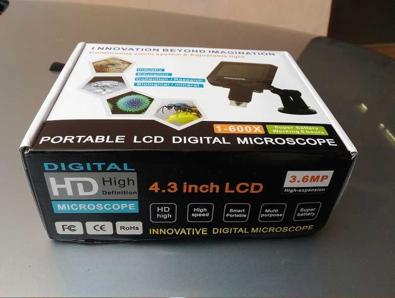 Microscópio Digital 999x – Profissional – Novo com garantia