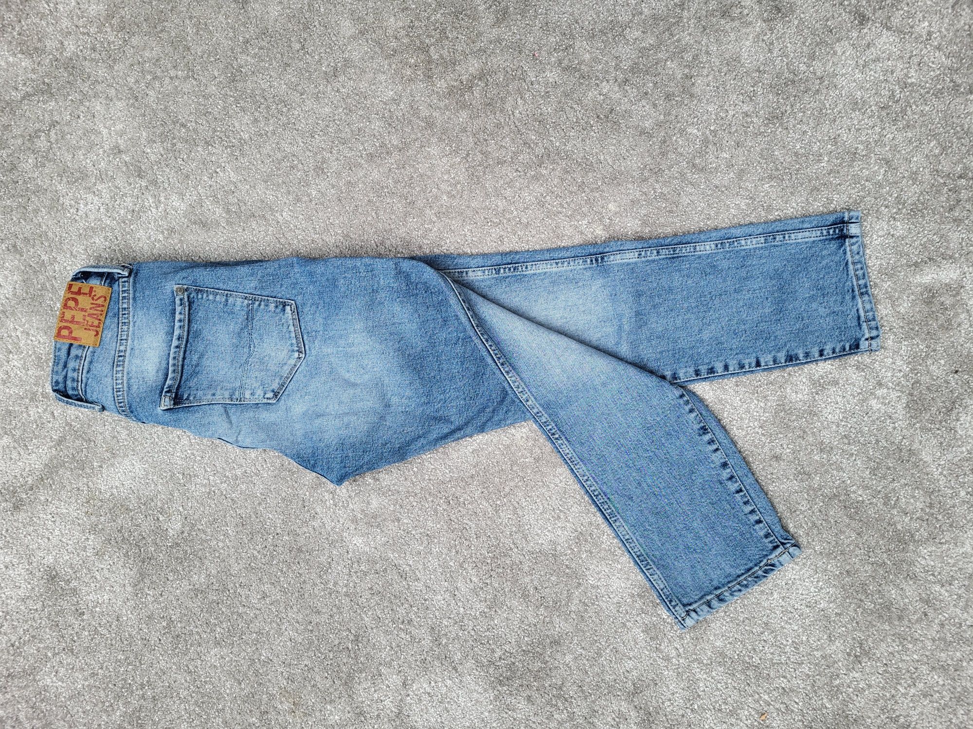 Jeansy damskie 27 Pepe jeans W9 dion 7/8 rozm. S