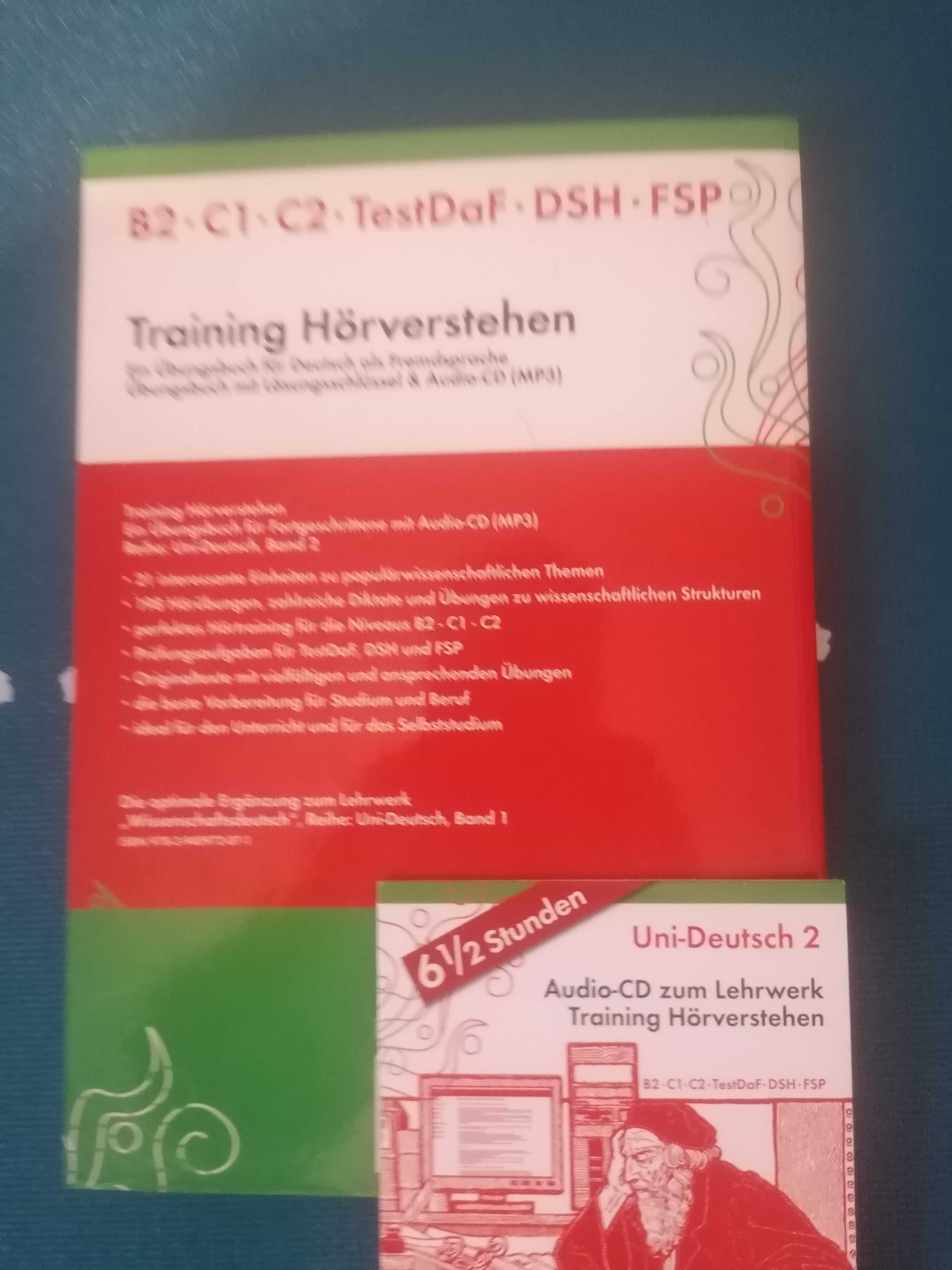 J. niemiecki - podręczniki z ćwiczeniami (poziom B1-C2)