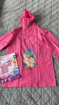 Disney peleryna przeciwdeszczowa różowa dla dziewczynki 128-140