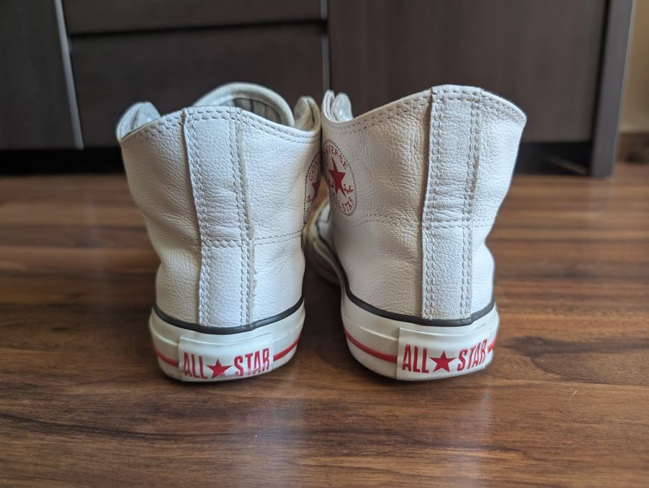 Високі шкіряні кеди Converse,37 розмір, 23,5см