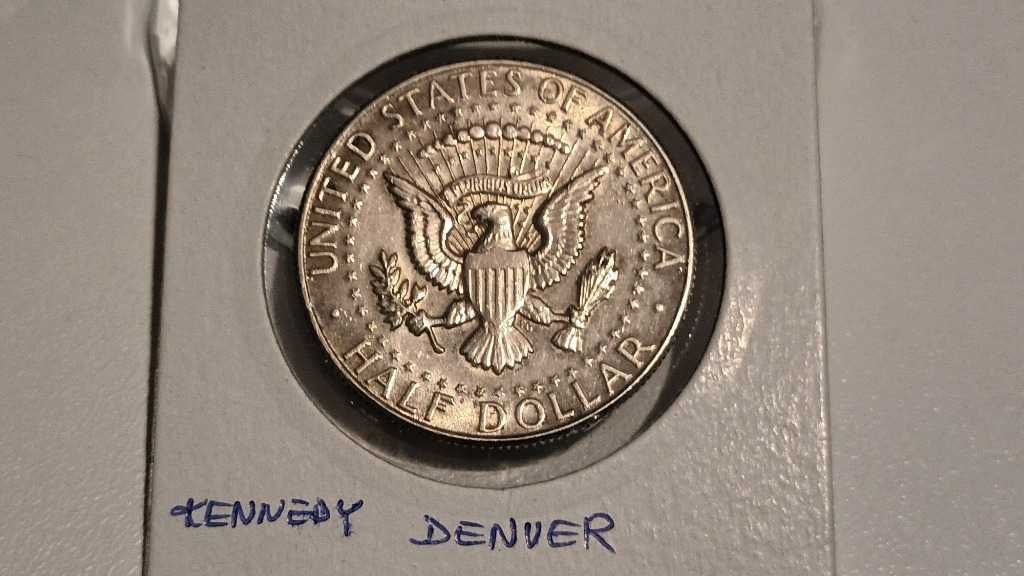 USA, Kennedy, Half Dollar Srebro* 1968,Denver