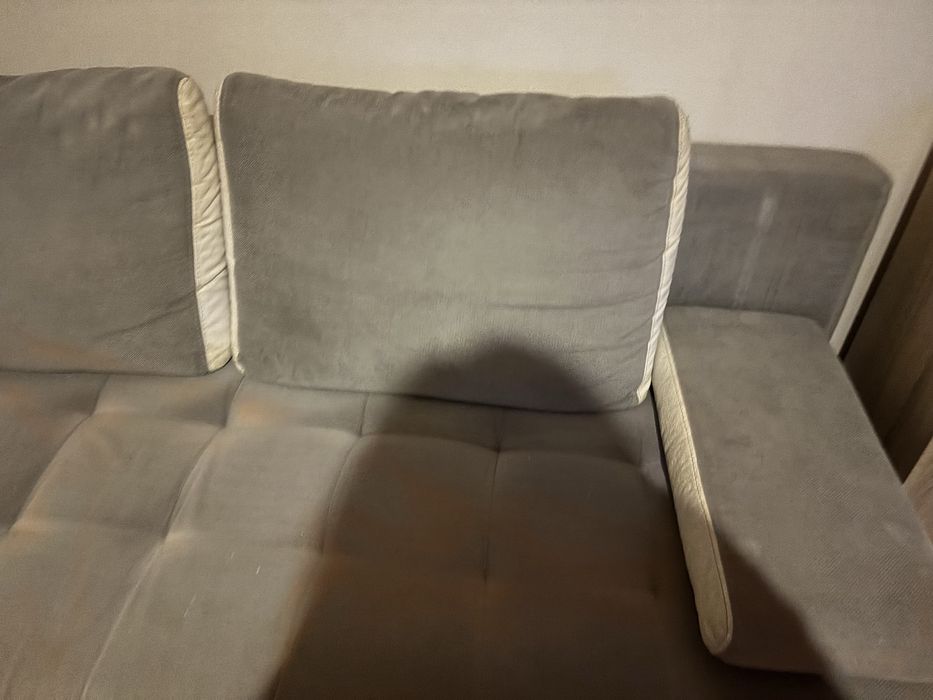 Sofa Black Red white 200