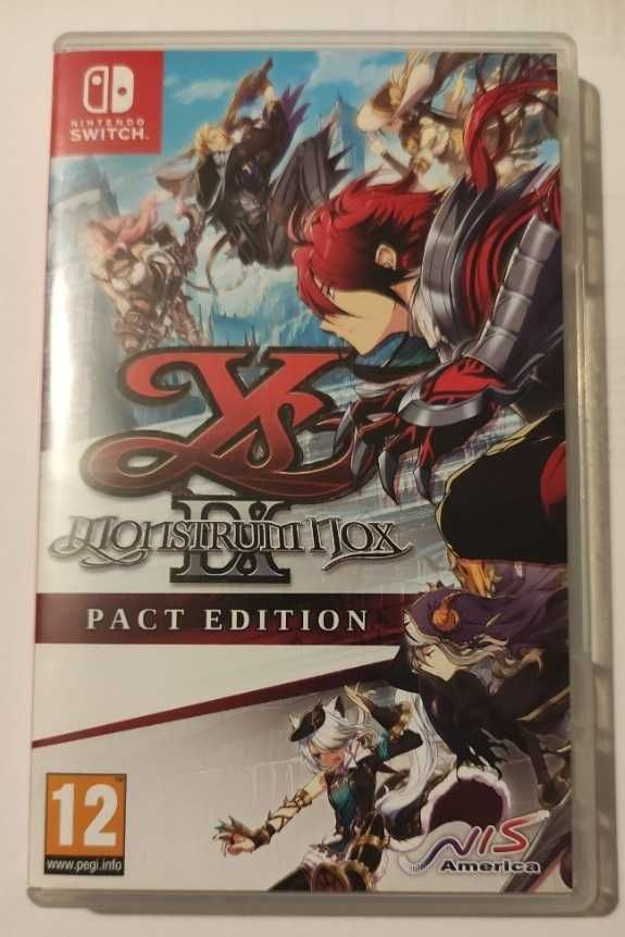 Ys IX Monstrum Nox Pact Edition Nintando Switch jRPG jak Final Fantasy