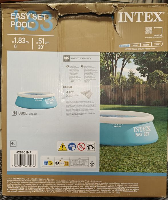 Басейн наливний INTEX 28101 Easy Set