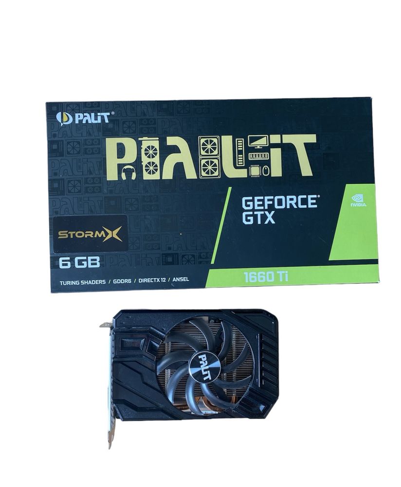 Karta graficzna PALIT GeForce GTX 1660 Ti StormX 6GB