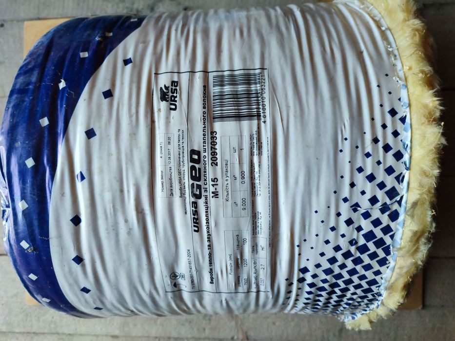 Мінеральна вата 100 мм